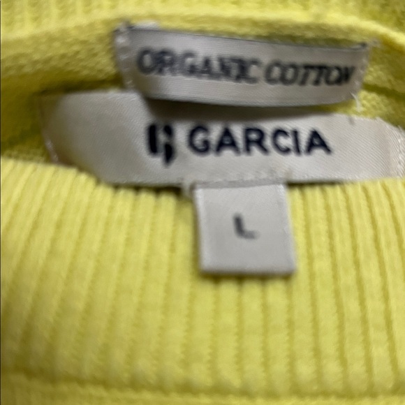 Yellow Ribbed Women's Sweater - Picture 2 of 7